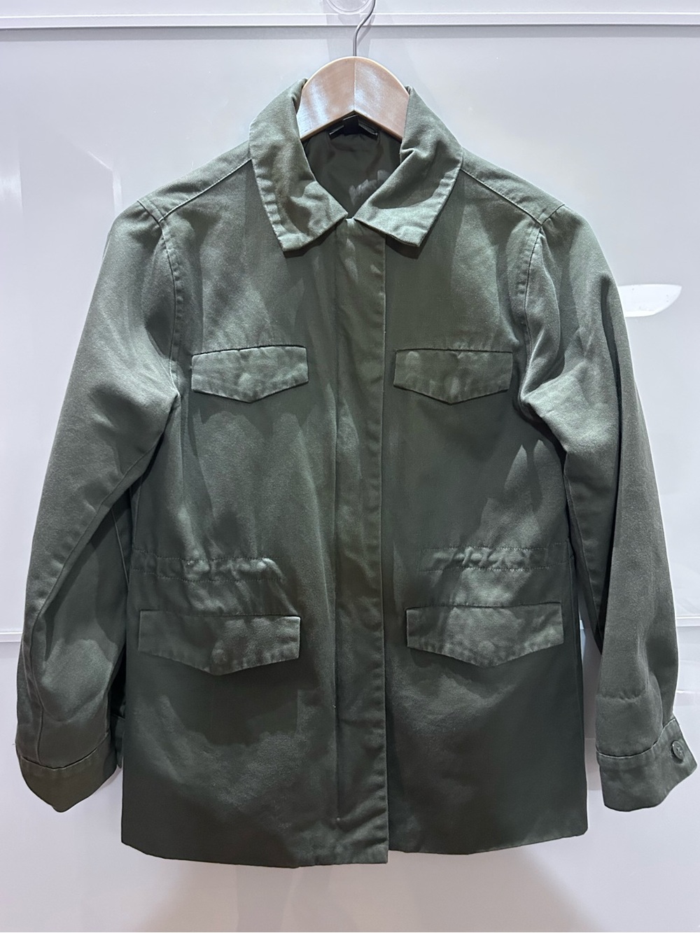 Topshop woman’s Olive Green Military Style Jacket
